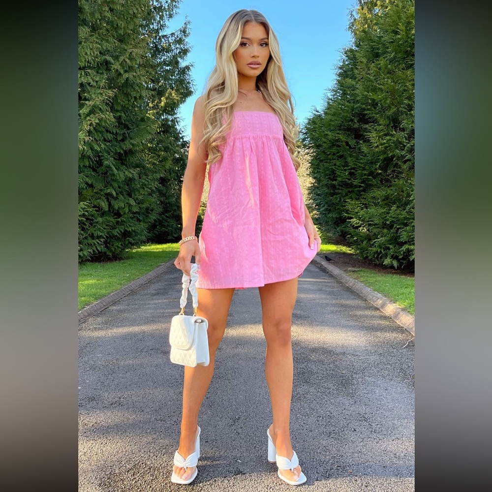 Florence Mini Dress - Pink